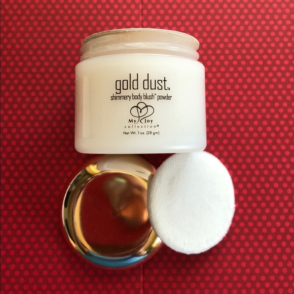 My Joy Collection Makeup Sensuous Shimmery Gold Dust Body Blush